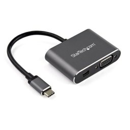 StarTech Adaptador USB-C a Mini DisplayPort y VGA
