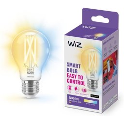 WIZ Bombilla Inteligente LED Wi-Fi Filamento 60W E27 A60 Blanco Regulable