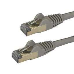 StarTech Cable de Red STP Snagless Cat 6A 3m Gris