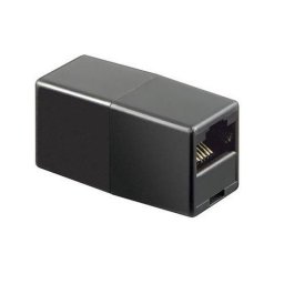 Goobay Empalme RJ45 CAT5e UTP Negro