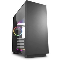 Sharkoon Pure Steel RGB Cristal Templado USB 3.1 Negra