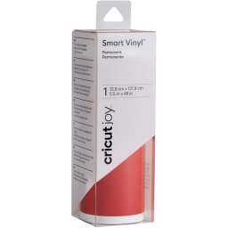 Cricut Joy Vinilo Adhesivo Permanente 13.9 x 121.9 cm Rojo