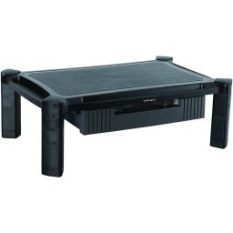 StarTech Soporte Elevable con Cajón para Monitor 13-32" Máx 10Kg Negro
