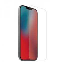Muvit for Change Protector Pantalla Cristal Templado Plano para iPhone 13/13 Pro