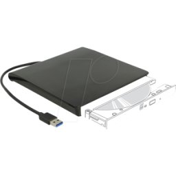 DELOCK 42636 - Caja externa, 5,25 Slim SATA 12,7 mm, USB 3.0-A