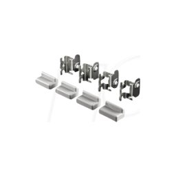 RITTAL AX2433.010 - Soporte de montaje en pared para AX-, KX