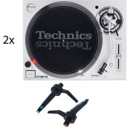 Technics 2x SL-1200MK7 Mix Set Plata