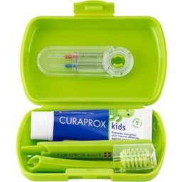 Curaprox Kids Travel Kit Verde 6-12 Anos
