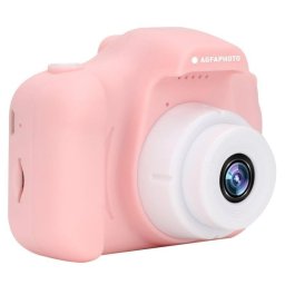 Cámara digital AgfaPhoto Realikids Cam Mini 12MP Rosa estabilizador pantalla 2