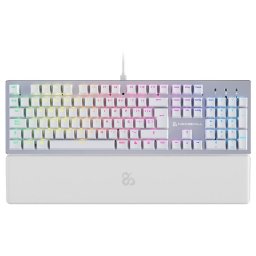 Newskill Serike V2 Teclado Gaming Gaming RGB Blanco NewSwitch Red