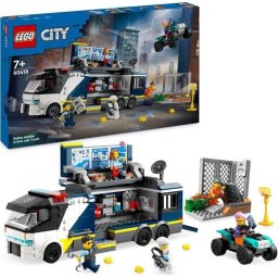 Lego City Camión Laboratorio Criminal Móvil de la Policía