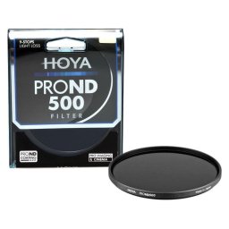 Filtro de lente Hoya ProND500 82 mm reducción luz balance neutro