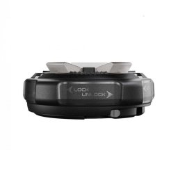 Adaptador de cabeza Manfrotto Xchange Base aluminio 20 kg negro compacto