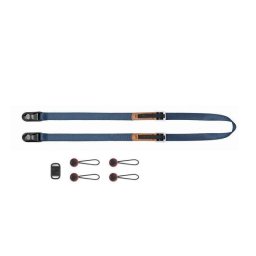 Correa Peak Design Leash Midnight Ajustable Cuero Nylon Azul