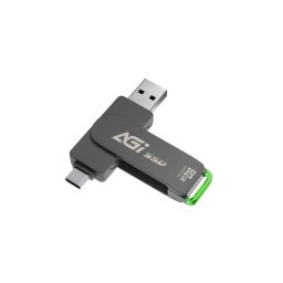 Disco Duro Agi Gear ED138 Pro 512GB SSD Externo USB-C Alta Velocidad Resistente