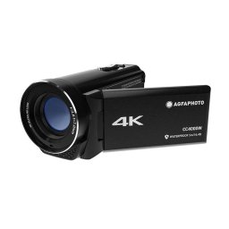 Videocámara AGFA CC4000W 24 MP 4K Ultra HD Zoom Digital 18x Pantalla Táctil 3" Resistente al Agua
