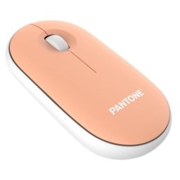Ratón PANTONE PT-MS001E inalámbrico RF 100 DPI naranja ergonómico