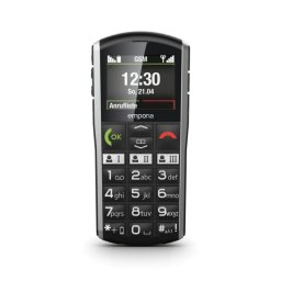 Móvil básico Emporia Simplicity Negro Plata 2" Bluetooth IP54 batería 1200 mAh