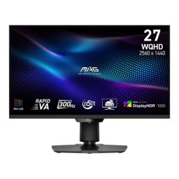 Monitor MSI MAG 274QPFDE X30MV 27" Wide Quad HD 300Hz VA HDR1000 Ajuste altura