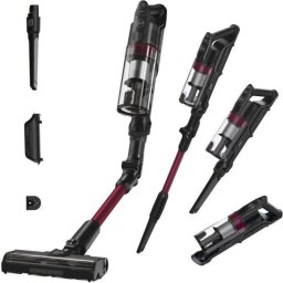Aspiradora sin Cable Hoover HF1 Plus Flex HF1P10HX 165W 45min Antienredos LED Magenta