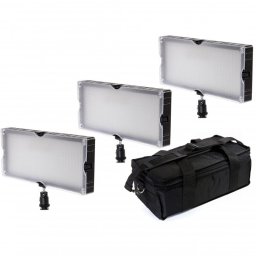 Bresser SL-360A Kit de 3 Antorchas LED Regulables