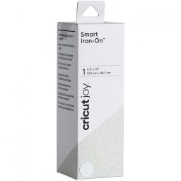 Cricut Joy Iron-On Vinilo Termoadhesivo 13.9 cm x 48.2 cm Blanco Brillante
