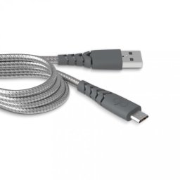 Force Power Cable de Carga MicroUSB 2.1A 2m Negro