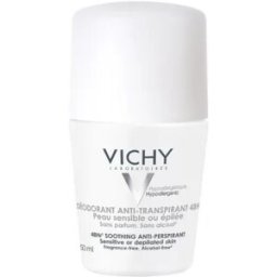 Vichy Desodorante Roll-On Pieles Sensibles O Depiladas 48H 50ml