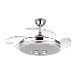 Fabrilamp Noto Ventilador de Techo con Luz y Mando a Distancia 32W