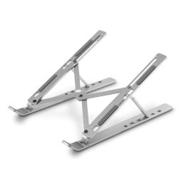 Soporte portátil Hama Aluminium 6 niveles plegable hasta 15.6" plata