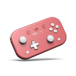 Mando 8Bitdo Lite 2 Rosa Bluetooth USB Android Nintendo Switch Batería Integrada