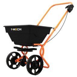Esparcidor de semillas MonsterShop T-Mech 25L ruedas grandes y 10 ajustes