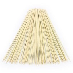 Varilla de madera MonsterShop 30 cm bambú para algodón de azúcar pack 600 unidades