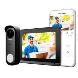 Videoportero WiFi Nivian Pantalla 7" Full HD Visión Nocturna