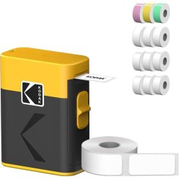 Impresora Térmica Bluetooth Kodak Memo Label M50 Amarilla con 13 rollos y app móvil