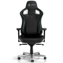 Noblechairs Epic Cuero PU Mercedes-AMG Petronas F1 Team Silla Gaming Negra