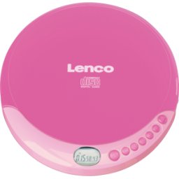 LENCO CD-011PK - Reproductor de CD portátil, CD-011