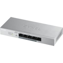 ZYXEL GS12005HP - Switch, 5 puertos, Gigabit Ethernet, PoE