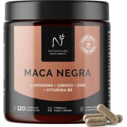 Natnatura Maca Negra Pura 120 cápsulas
