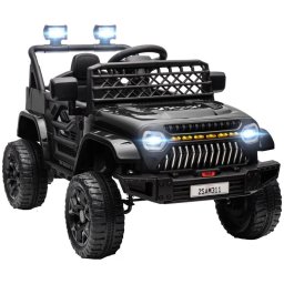 Aiyaplay Coche Eléctrico Para Niños De +3 Años Con Mando a Distancia Negro