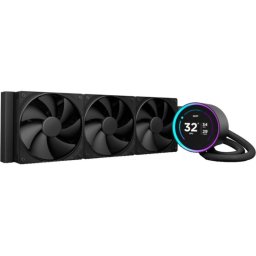 NZXT Kraken Elite 360 Kit Refrigeración Líquida con Pantalla IPS 360mm Negro