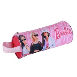 Portatodo Redondo Barbie Deluxe. Interior Totalmente Forrado Y Personalizado.