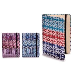 Bloc de notas B6 Pack 3 diseños surtidos papel rayado