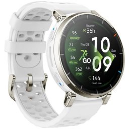 Amazfit Active 3 Premium GPS NFC Bluetooth 45mm AMOLED Resistencia Agua 5ATM Blanco