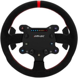Volante Simagic GTS Alcántara 300 mm RGB Quick Release para PC
