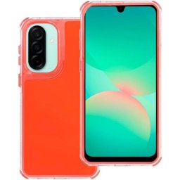 Funda para móvil Cool Matrix Coral Plástico Naranja Antigolpes para Samsung Galaxy A17 y A26 5G