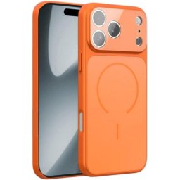 Funda para móvil Cool Carcasa COOL Magnética Plástico Naranja Repelente al agua para iPhone 17 Pro
