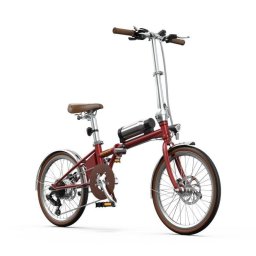 Bicicleta Eléctrica Plegable OneSport OT02 Pro 250W 36V 20" Rojo