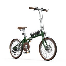 Bicicleta Eléctrica OneSport OT02 Pro Motor 250W Batería 36V5.2Ah 20" Verde