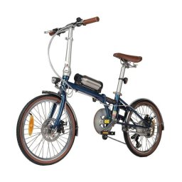 Bicicleta Eléctrica Maxturn Smart20 Motor 250W Batería 36V5.2Ah Neumáticos 20" Frenos Disco Morado